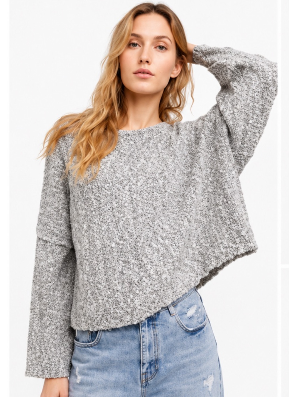 Free People Good Day Pullover Sweater